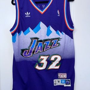 Adidas Utah Jazz Karl Malone Jersey